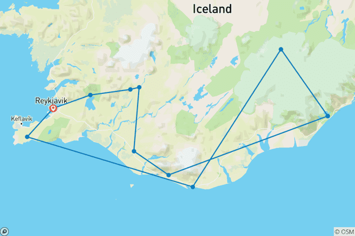 Map of Northern Lights Escape