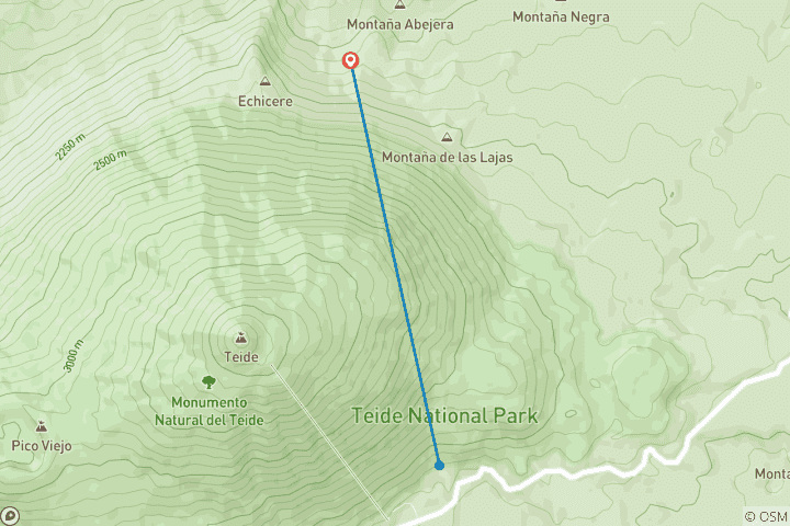 Map of Canary Islands - The Highlights of Tenerife 8 Days