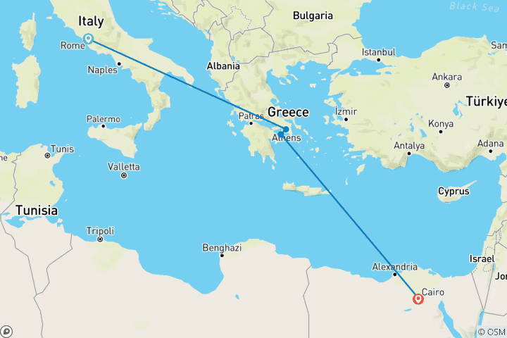 Karte von Antike Wunder: Rom Athen Kairo 35 bis 45 (35 bis 45)