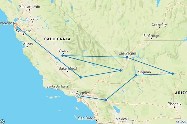 Karte von Western Express & Hawaii Big Island