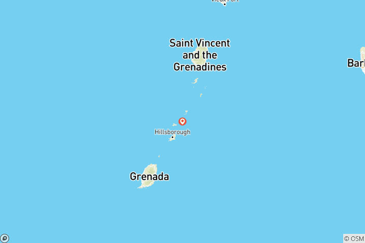 Map of Trinidad & Tobago Adventure 4 Days/3 Nights