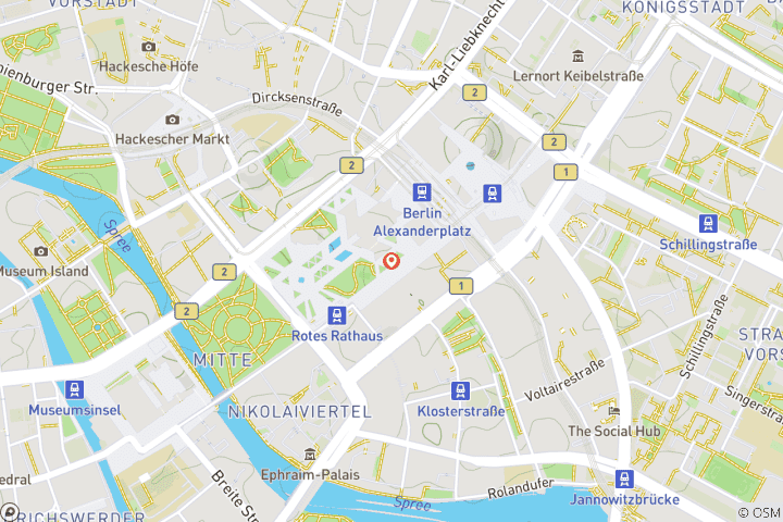Map of 4 Day Berlin Christmas Market Getaway