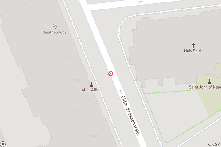 Carte du circuit 4 jours à Prague - Charme de Noël et sites historiques