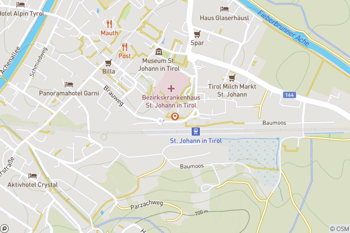 Kaart van ASI Wandelfestival in Tirol (8 dagen)