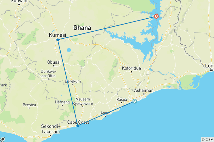 Karte von Schwarze Geschichte erleben Tour 2026