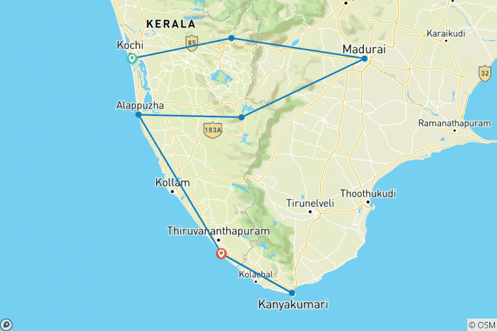 Map of The Tropical South