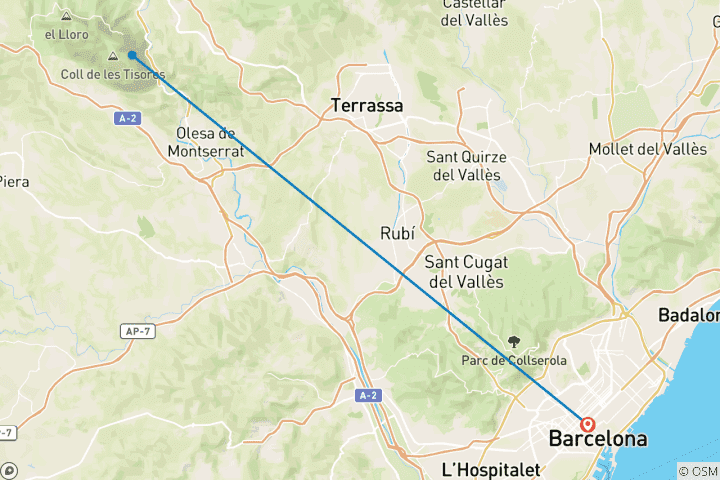 Karte von Costa Brava & Barcelona entspannt entdecken