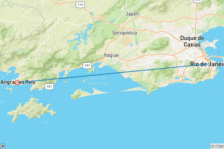 Map of Semaine entièrement guidée à Rio de Janeiro pour découvrir les nombreuses facettes de cette merveilleuse ville.
