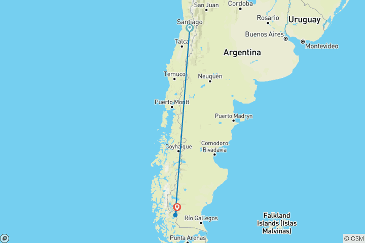 Mapa de Aventura Patagónica 2026|2028