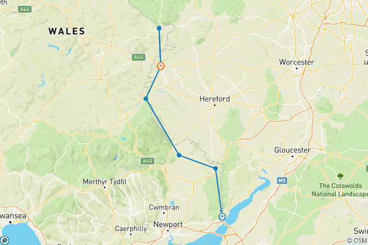 Map of Offas Dam (8 days)