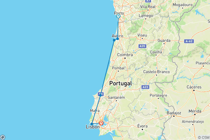 Map of Portugal’s Hidden Treasures (Women-Only)