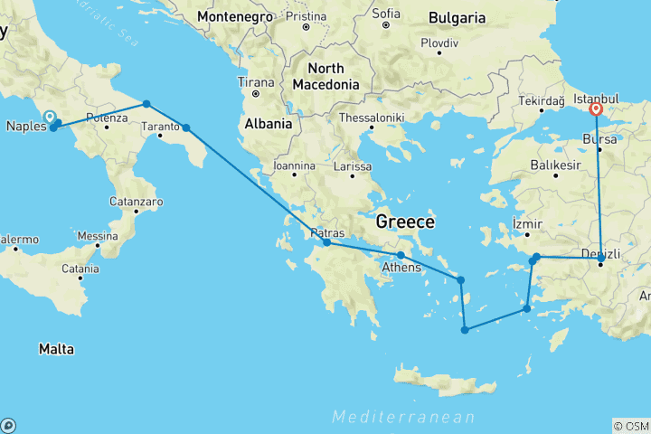 Mapa de 4º RALLY EUROPA 2026