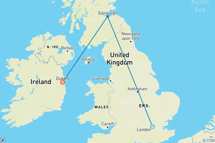 Kaart van KELTISCHE DROOMLANDSCHAPPEN