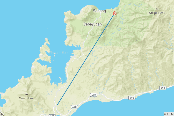 Map of 6 Days Palawan Underground River and Island Escape (private guide & driver）Family Tour