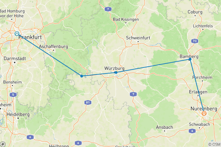 Mapa de Navidad en el corazón de Alemania 2027
