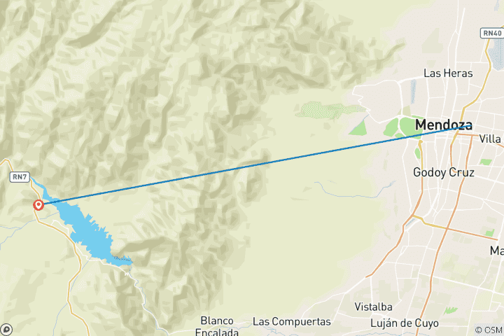 Mapa de Mendoza Belleza Épica y Aventura