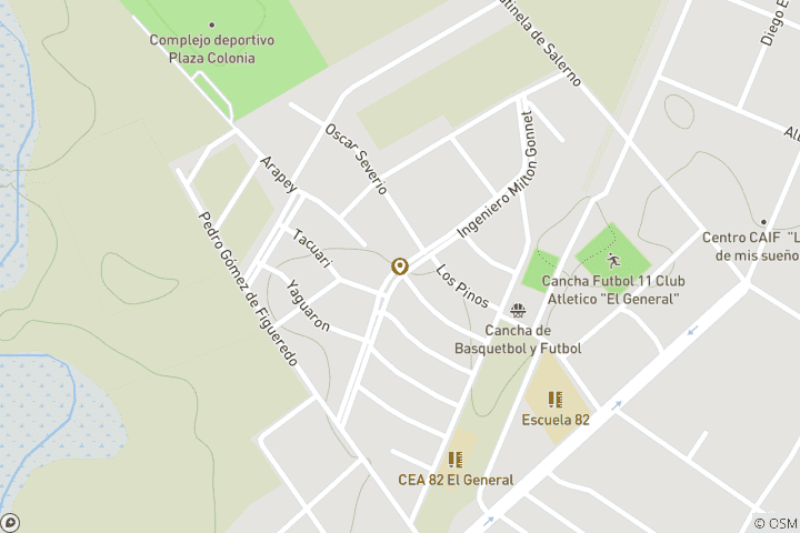 Carte du circuit Colonia : Un trésor de l'UNESCO vous attend