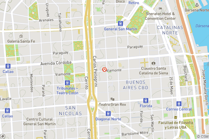 Mapa de Argentina: Buenos Aires - 4 días