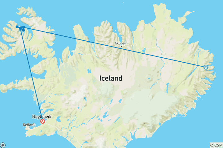 Map of Solar Eclipse Wild Camp Discovery