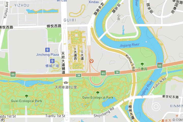 Map of Culinary Chengdu & Pandas (Standard) - 4 days