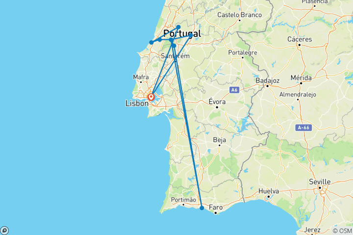 Karte von Vom Karstland zum Meer (7 Tage)