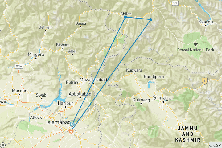 Kaart van Feeënweiden Trek