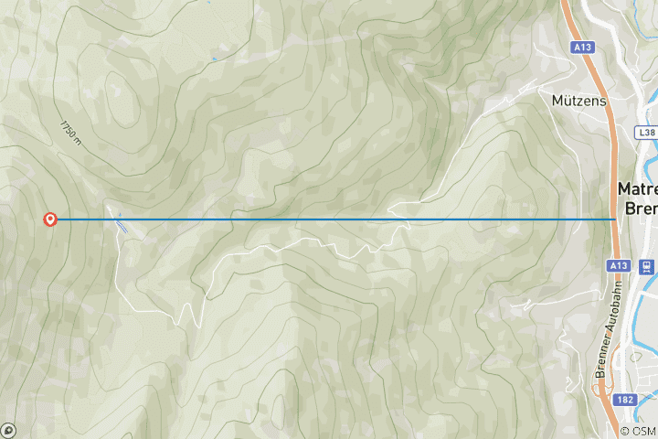Karte von Silvester in Tirols Bergwelt - Naturresort Waldrast (4 Tage)