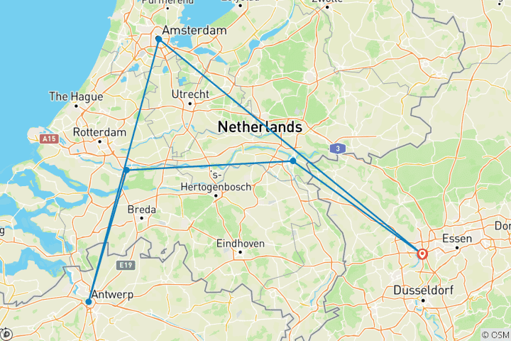Karte von Rhein Stadt & Weihnachten 2027