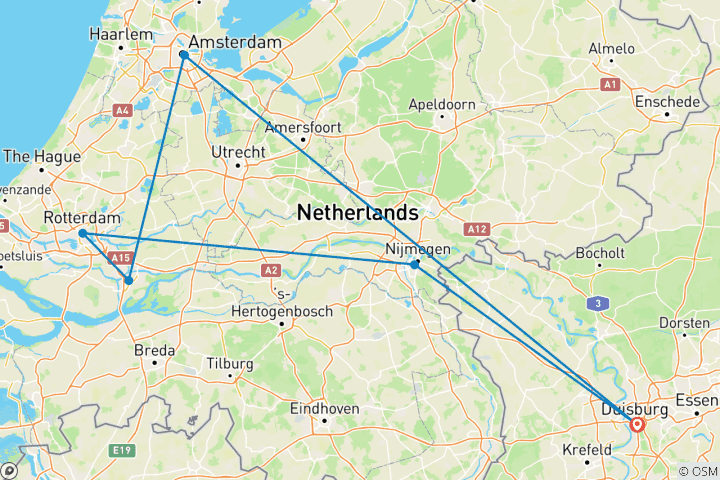 Karte von Rhein Stadt & Silvester 2027