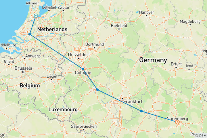 Map of Castles, Vineyards & Villages