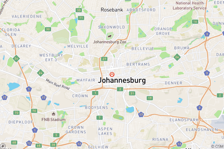 Map of Sebatana Game Reserve