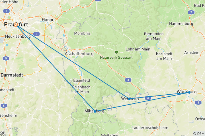 Map of Main River Romance 2026