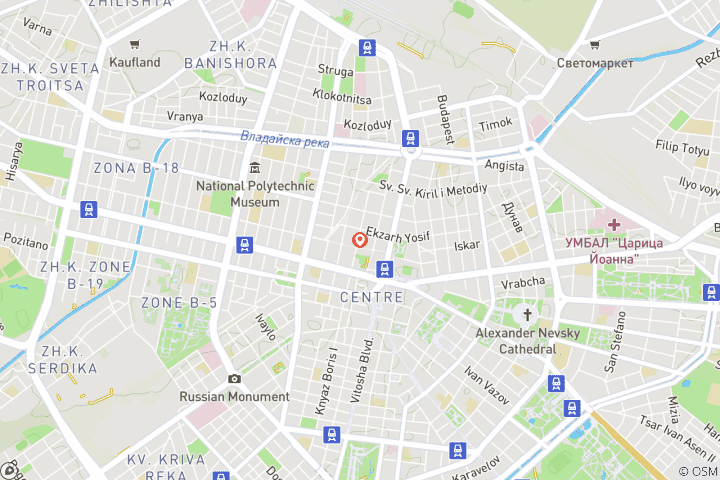 Mapa de Sofía atemporal de 3 días: El sabor de Serdica y sus tradiciones
