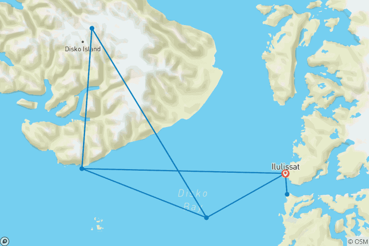 Map of Premium Greenland