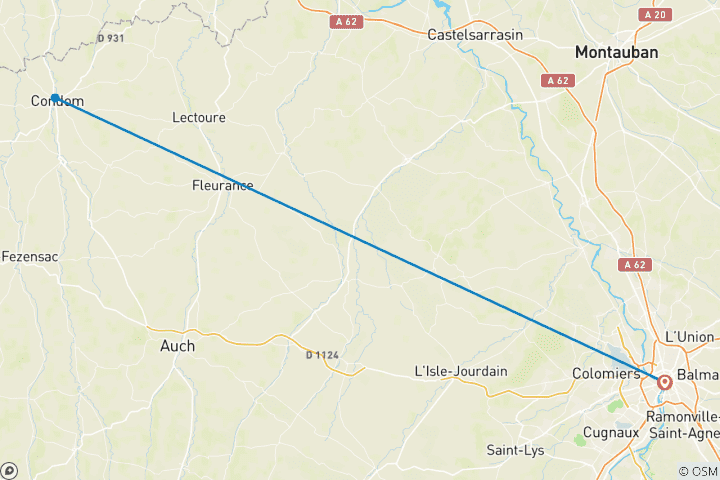 Map of Wellness Retreat South of France