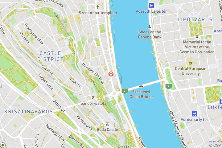 Mapa de Tu fin de semana largo en Budapest, por @vanessanyrike_