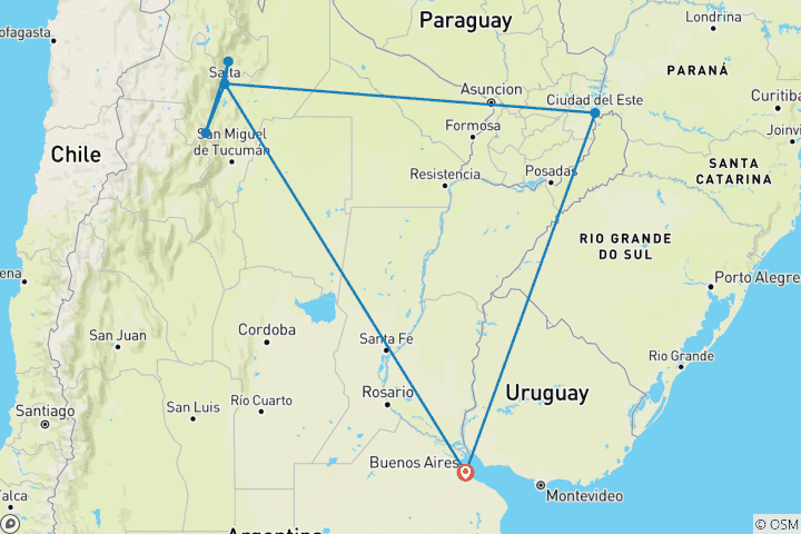 Map of Deserts, Jungle and Falls