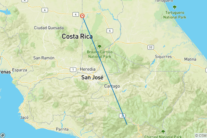 Carte du circuit Route du café - Los Santos