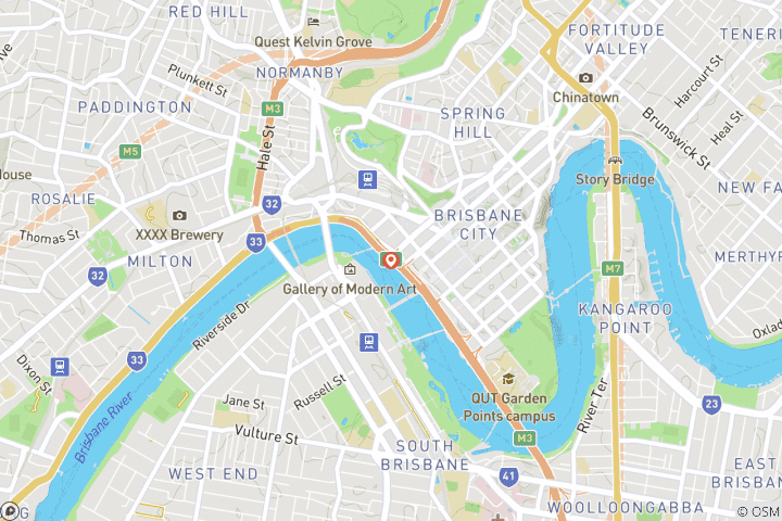 Map of Brisbane City Highlights - 4 days