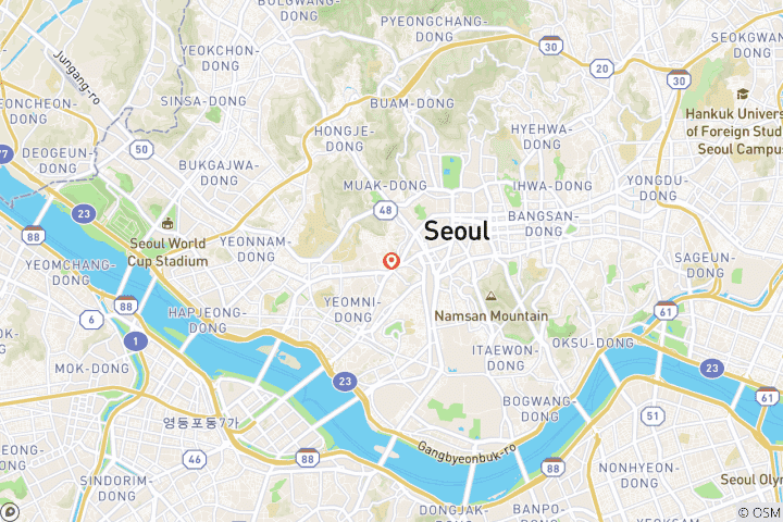 Mapa de Viaje de chicas para ponerse guapas: K-Beauty en Corea del Sur, por Alicia