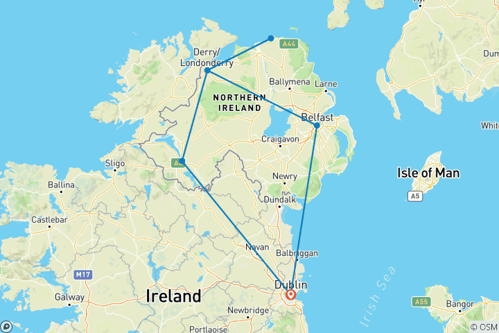 Map of Celtic Halloween Experience