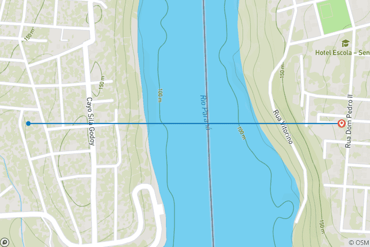 Map of Iguazu Falls Short Break