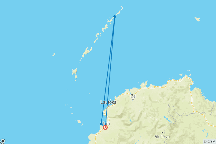 Mapa de Sea Breeze Island Hopping - Todo incluido 9días/8noches