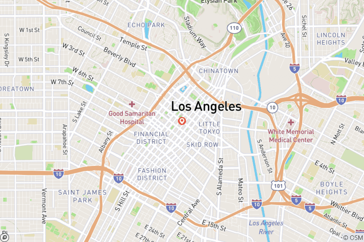 Map of LA Explorer (3 Days)