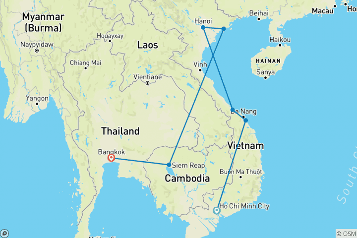 Kaart van Vietnam & Cambodja: Een Fantastisch Avontuur