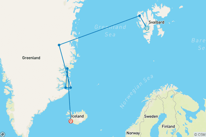 Map of Arctic Highlights: Solar Eclipse Edition