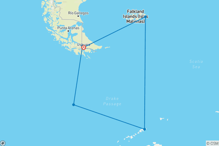 Map of Spirit of Shackleton