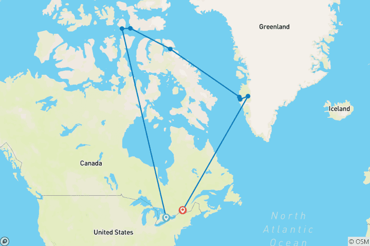 Map of Svalbard Explorer: Best of High Arctic Norway