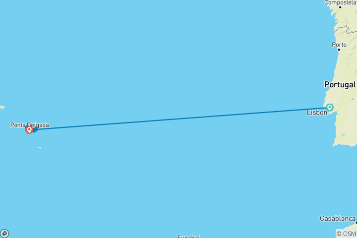 Map of Azores Adventure