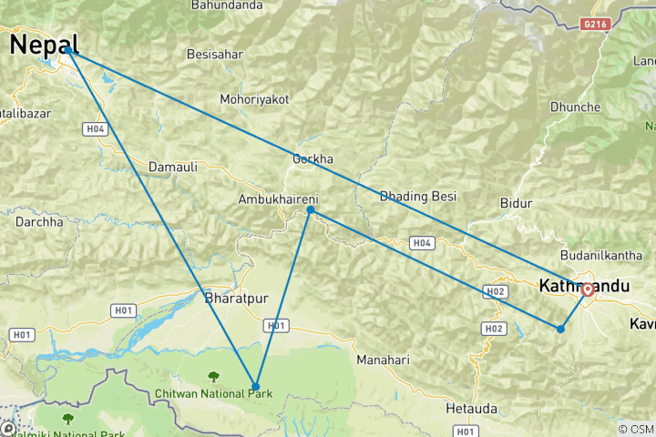 Mapa de Viajes: Descubre Nepal Viajes de National Geographic